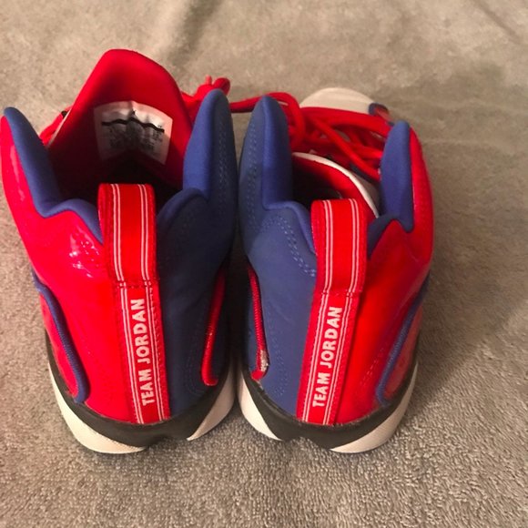 Jordan Jumpman Team II 820273-604 Red White Blue - Picture 3 of 5